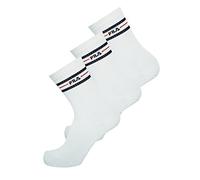 Tennissocken Fila Lifestyle socks Unisex F9092 3P - white 39-42