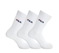 Tennissocken Fila Lifestyle socks Unisex 3P - white 39-42