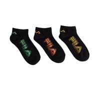 FILA 3er-Pack F1425 Unsichtbare Baumwollsocken für Jungen und Mädchen