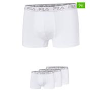 Fila 3er-Set Boxershorts in Weiß - Größe XL | Herren Waesche