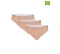 Fila 3er-Set: Slips in Beige - Größe M | Damen Unterteile