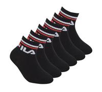 FILA 6 Paar Sportsocken für Kinder, aus Baumwolle, Größen 23 bis 34, verschiedene Farben