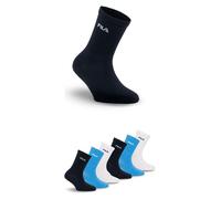 Socken FILA, Damen, Gr. 27-30, ocean, Baumwollmischung, Socken Socken, breites Rippenbündchen, Cotton-Mix, Unisex (50071269-27) ocean