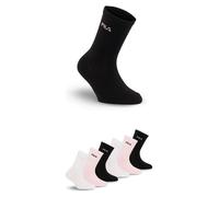 Socken FILA, Damen, Gr. 35-38, par pink, Baumwollmischung, Socken Socken, breites Rippenbündchen, Cotton-Mix, Unisex (83639004-35) par pink