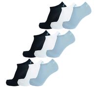 Fila 9 Paar Socken, Invisible Sneakers Unisex, einfarbig, 35-46 (3x 3er Pack) Sky / 39-42 (6-8 UK) 39-42 Blau