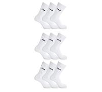 FILA 9 Paar Sport Street Socken, Damen oder Herren, (3x 3er Pack) Einfarbig