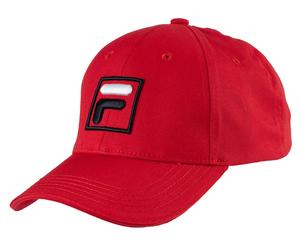 Fila Basecap F-Box Logo Forze (Baumwolle) verstellbar rot - 1 Stück