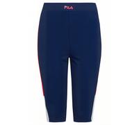 Fila - Basel Short Medieval Blue True Red Bright White - Leggings - Blau - M - 95% Baumwolle, 5% Elastan,Jersey Blau M