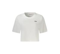 Fila Bio Baumwolle Logo TShirt Kurzarm Locker FAW1056BI10001 - Größe: XL