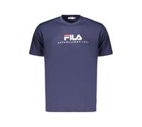 Fila Blaues Baumwoll-Herren-T-Shirt XL