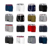 FILA Boxershorts Herren Pack Surprise, Unterhosen Männer, Zufälliges Muster, Ultraweich (6er Pack), Mehrfarbig, L