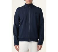 Fila Freizeitjacke Brera (Sweatjacke) Full Zip - schwarz gestreift Herren, Größe L