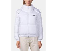 FILA Buchen Cropped Puffer Jacket Bright White Größe: L | Winterjacken Outlet | Damen | Weiß