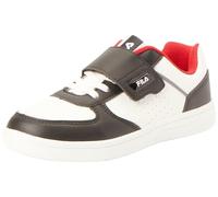 FILA C. Court CB Velcro Kids- White-Black-33
