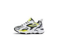 FILA CR-CW02 RAY Tracer Kids Sneaker, Sleet-Evening Primrose, 30 EU