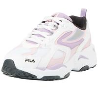 FILA CR-CW02 RAY Tracer Teens Sneaker, White-Viola, 38 EU