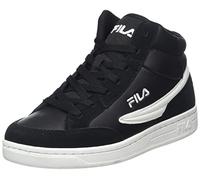 FILA Crew MID Teens Sneaker, Black, 37 EU Schmal