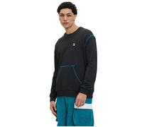 FILA Crewneck Sweatshirt With Kangaroo Pocket And Contrast Stitch Größe: M | Pullover Outlet | Herren | Weiß