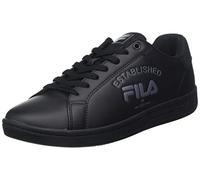 FILA Herren Crosscourt 2 NT Logo Sneaker, Black-Black, 43 EU