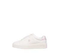 FILA Damen Crosscourt Altezza F wmn Sneaker, White-Fair Orchid, 36 EU Schmal