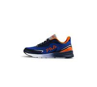 FILA Crusher Teens Sneaker, Surf The Web-Scarlet Ibis, 38 EU