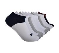 FILA Damen 10er-Pack No Show Socken, Weiß, Mehrfarbig, 10 Stück, Einheitsgröße (6er