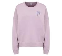 FILA Damen Bann Oversized Crew Sweatshirt, Fair Orchid, XL