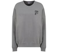 FILA Damen Bann Oversized Crew Sweatshirt, Night Owl, M