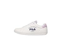 FILA Damen Crosscourt 2 NT Logo wmn Sneaker, White Fair Orchid, 36 EU