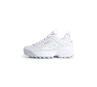 FILA Damen Disruptor F wmn Sneaker, White-Silver, 39 EU
