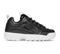 Fila Damen Disruptor II Shine Metallic Schuhe, Schwarz/Weiß/Schwarz, 38 EU