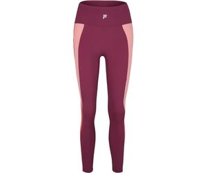 Fila Damen Hose Rabenau High Waist Tights Amaranth-Rouge Red-Flamingo Pink-XL