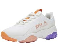 FILA Damen Loligo Logo wmn Sneaker, White-Apricot Tan, 42 EU