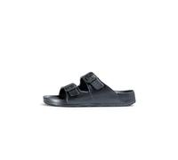 FILA Damen Pantoletten MATERO mit Doppelriemen, Metallisch (Gunmetal), 37