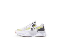 FILA Damen RECADE wmn Sneaker, White-Wild Lime, 37 EU
