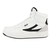 FILA Damen SEVARO mid wmn Sneaker, White-Black, 38 EU