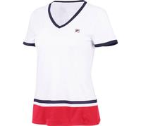 FILA Damen Shirt T-Shirt Elisabeth (FBL241301) 44 white / fila red comb.