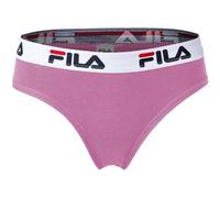 FILA Damen Slip - Regular Waist, Brief mit breitem Logo-Bund, Baumwolle, einfarbig XS (X-Small) Lila