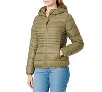 FILA Damen SQUILLE Hooded Lightweight Jacket Jacke, Burnt Olive, S