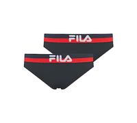 Fila Damen String 2er Pack (M, Navy)