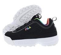 Fila Disruptor Ii Premium Boys Shoes Size 6, Color: Black/Multi-Colored