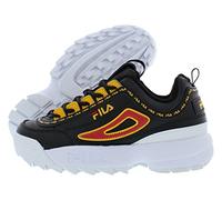 Fila Disruptor Ii Premium Repeat Boys Shoes Size 6, Color: Black/Gold