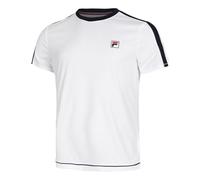 Fila Elias T - Shirt Herren Weiß, Dunkelblau