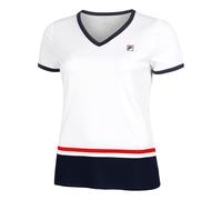 Fila Damen T-Shirt Fila T-Shirt Elisabeth White/Navy