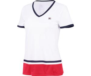 Fila Elisabeth Tee 34 Weiß/Rot