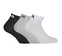 Fila Socken F9300 – uni Schwarz/Grau/Weiß – Gr. 35-38