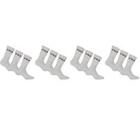 FILA F9505, Socken Uni, grau, 43/46 (Packung mit 2)