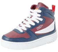 FILA FXVENTUNO mid Teens Sneaker, Tawny Port Navy, 39 EU
