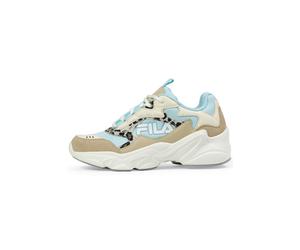 FILA Girls Collene Logo Antique White-blue Glow Größe: 33 | Schuhe Outlet | kids | Weiß