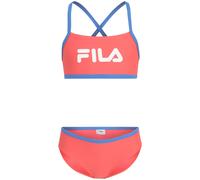 FILA Girls Lomello Logo Bikini Calypso Coral Größe: 110/116 | Bademode Outlet | kids | Orange